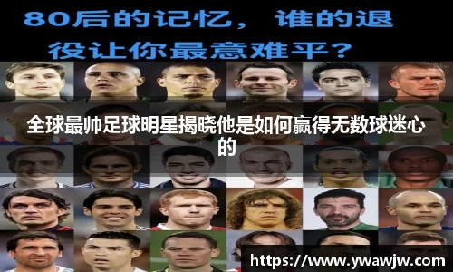 全球最帅足球明星揭晓他是如何赢得无数球迷心的